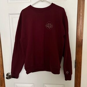 Champion Burgundy Crewneck
